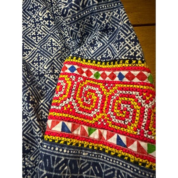 Vintage Indonesian print jacket oversized large - Picture 5 of 8